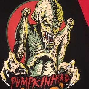 “Pumpkinhead” Cavity Colors baseball t-shirt